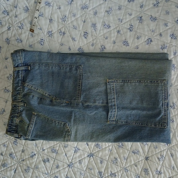 No Boundaries Junior's XXS Wide Leg Cargo Pants - Picture 4 of 11